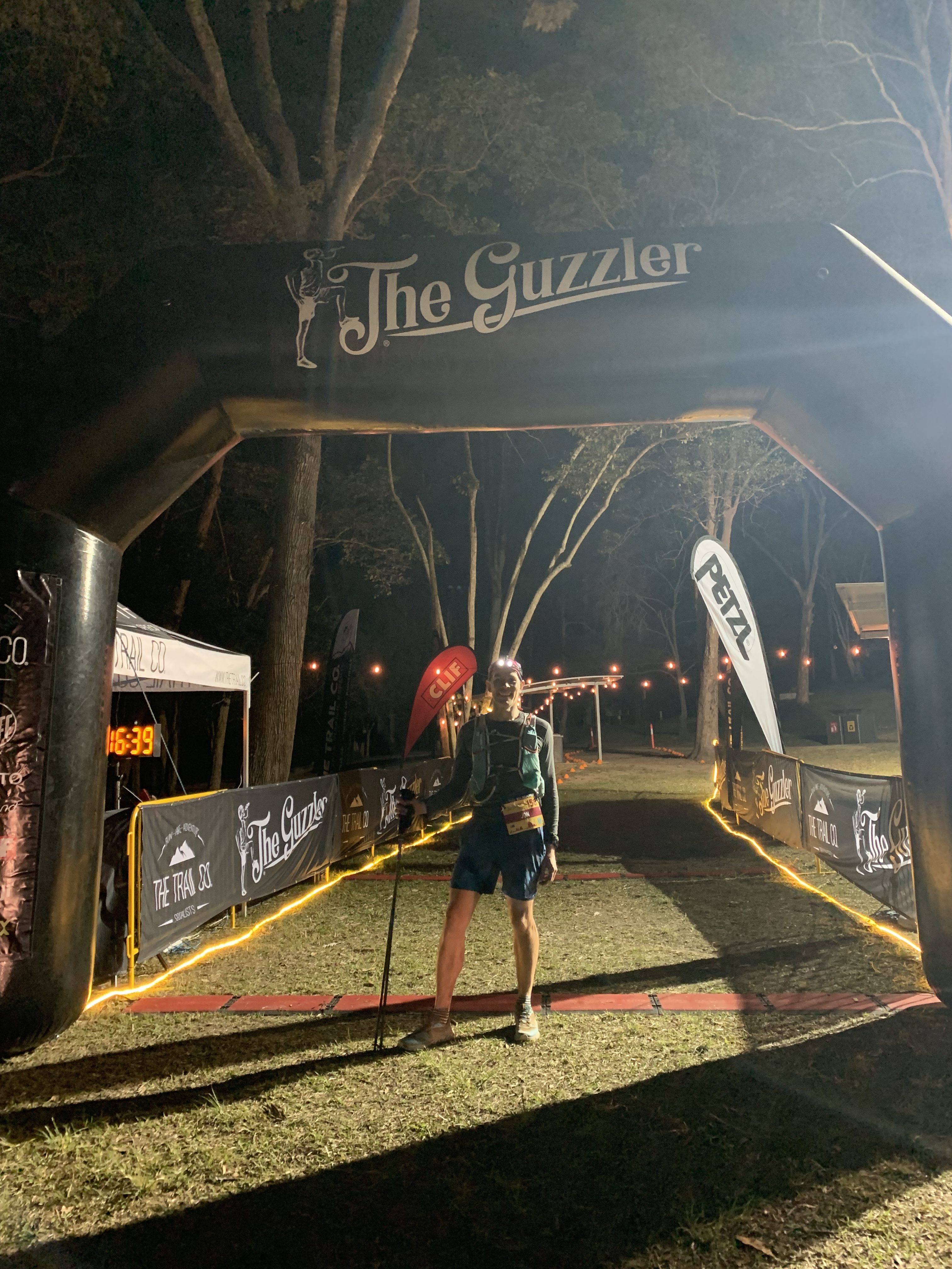 Guzzler 100km finish