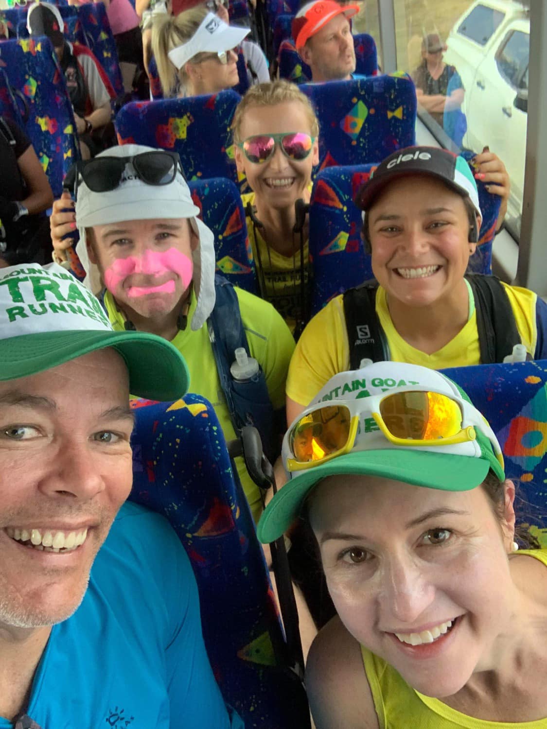 The Bus to the start line